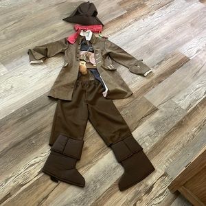 Authentic Disney parks Pirates of the Caribbean Jack Sparrow costume